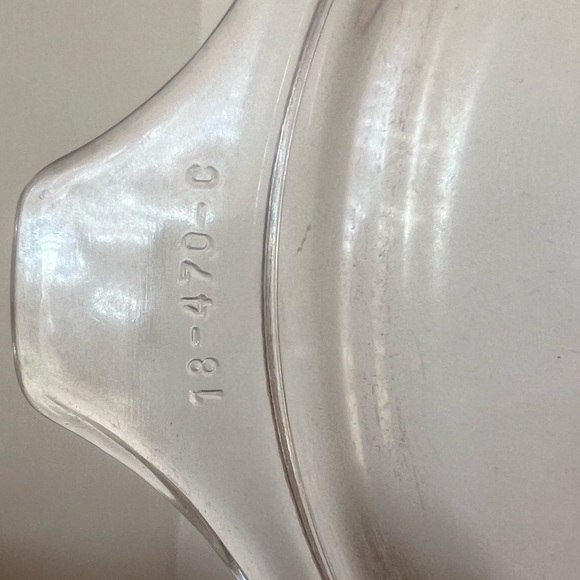 Pyrex HORIZON BLUE Casserole Dish #473 w/Lid 470C - Picture 8 of 9